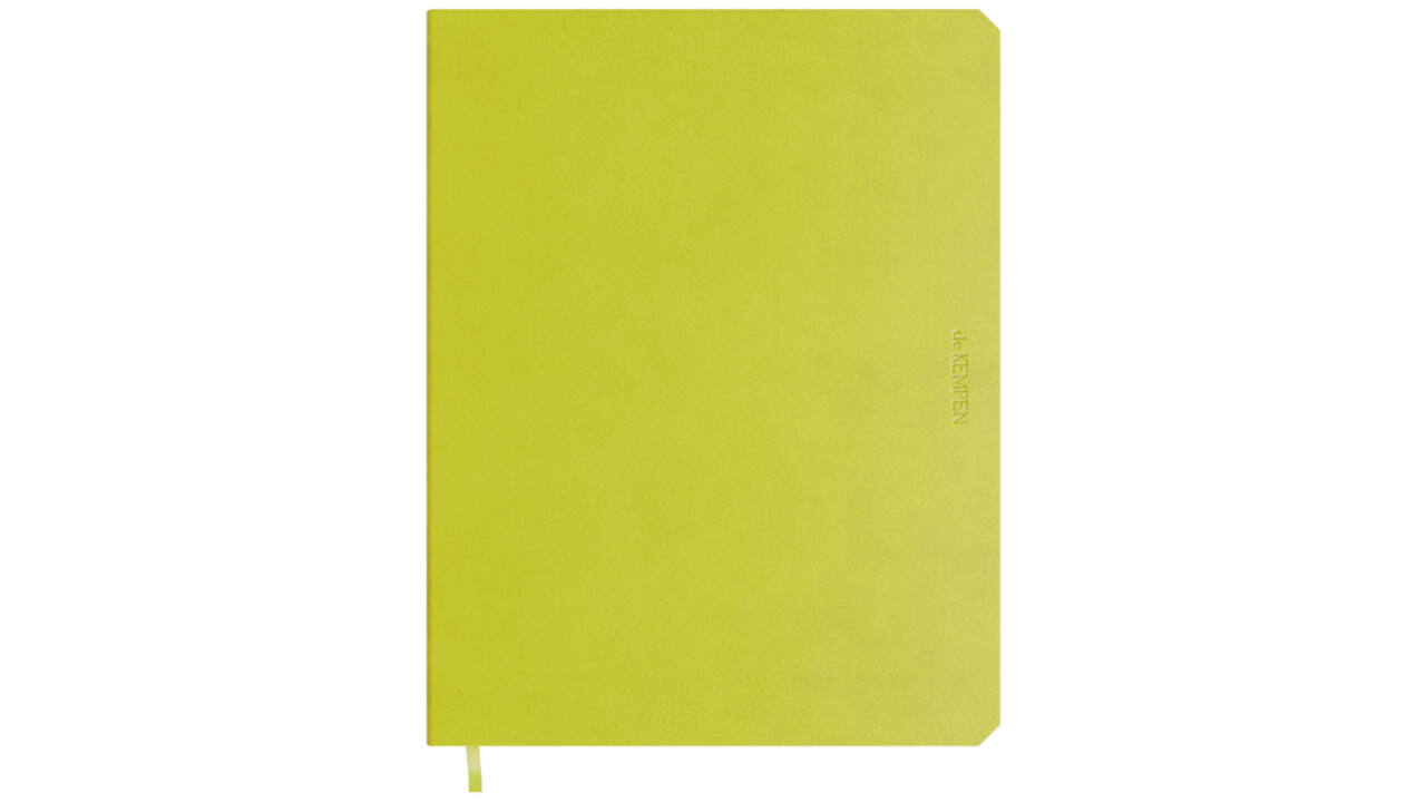Notitieboek de KEMPEN Balance 171x220mm lijn 192 pagina's 90gr lgroen