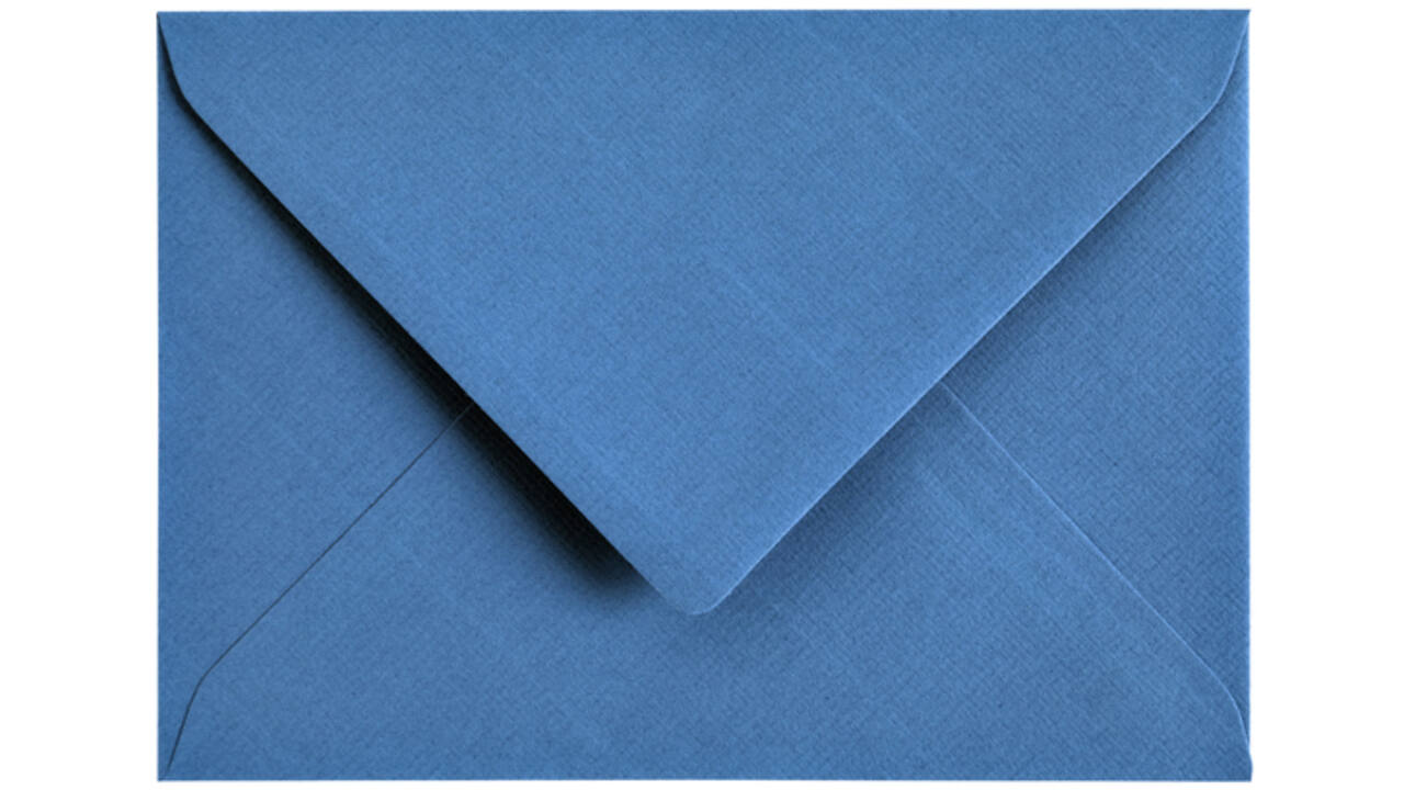 Envelop Papicolor C6 114x162mm donkerblauw