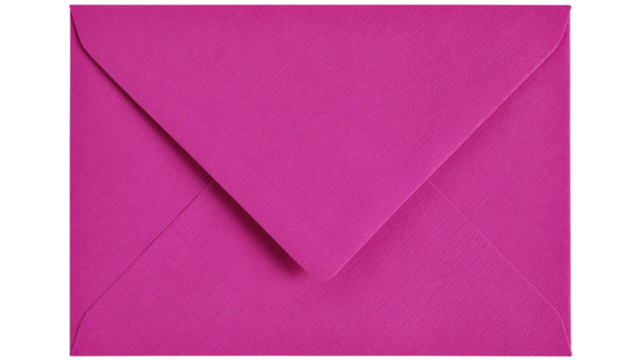 Envelop Papicolor C6 114x162mm felroze