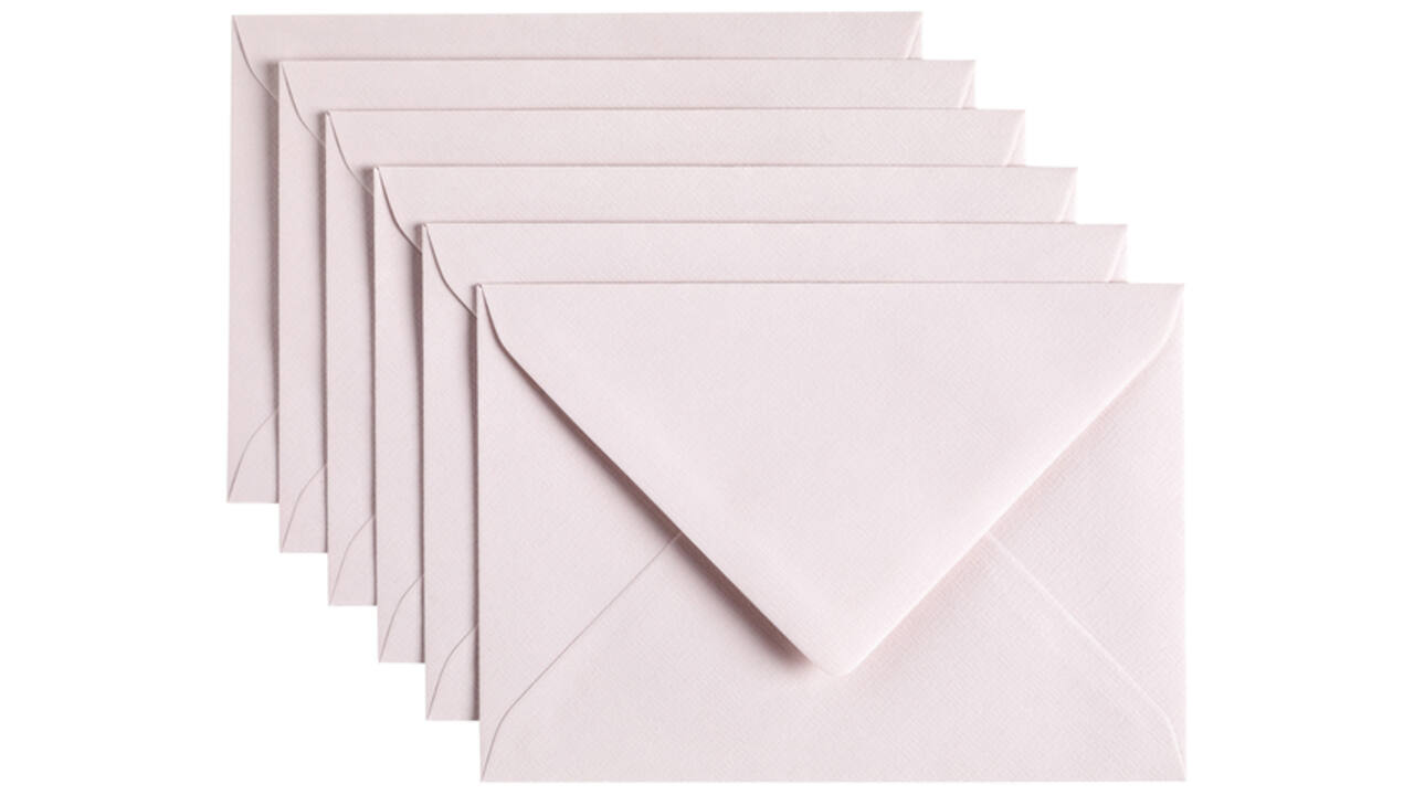 Envelop Papicolor C6 114x162mm lichtroze