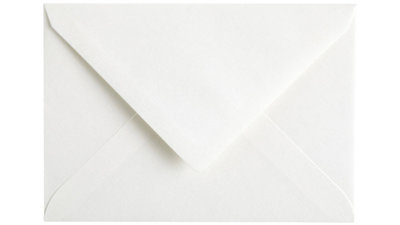 Envelop Papicolor C6 114x162mm hagelwit
