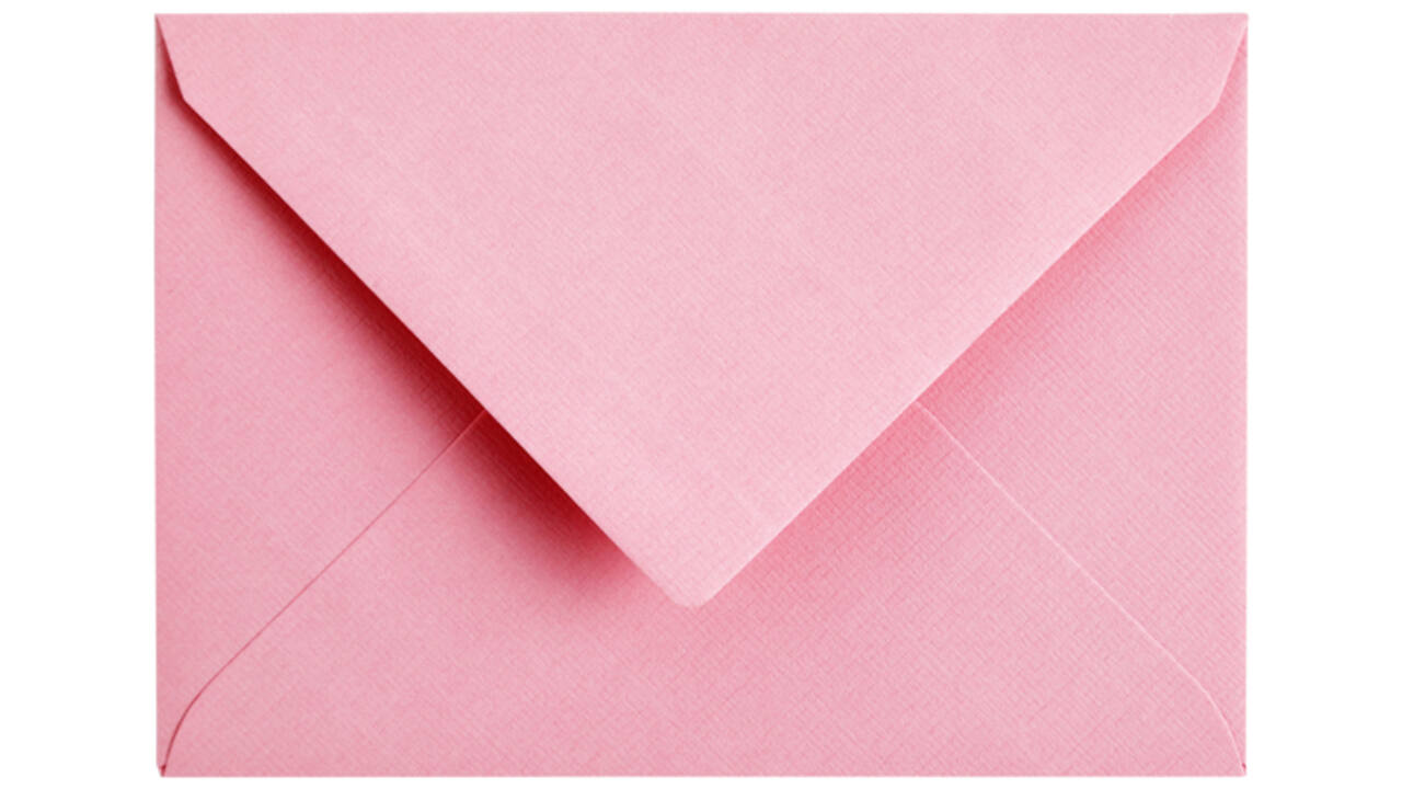 Envelop Papicolor C6 114x162mm babyroze