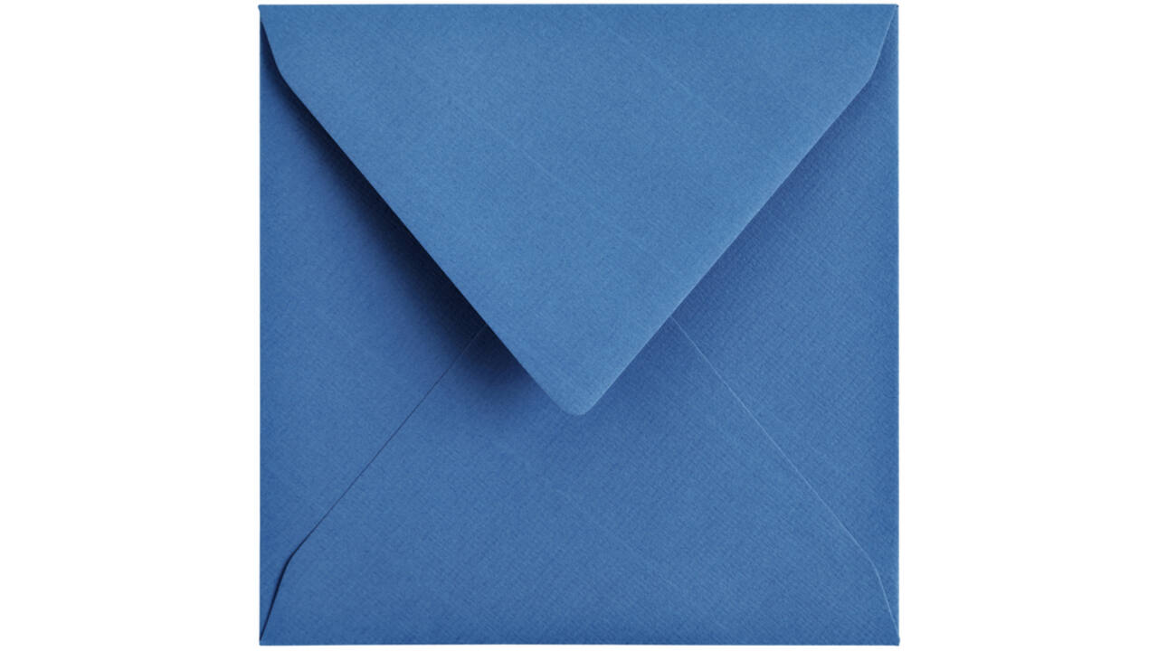 Envelop Papicolor 140x140mm donkerblauw
