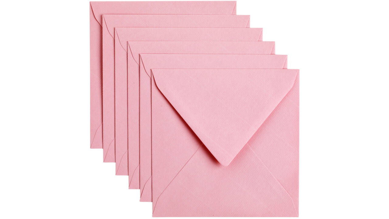 Envelop Papicolor 140x140mm babyroze