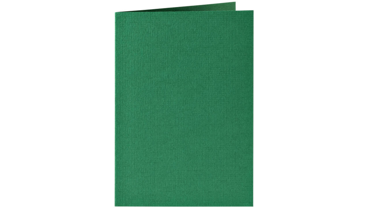 Correspondentiekaart Papicolor dubbel 105x148mm dennengroen pak à 6 stuks