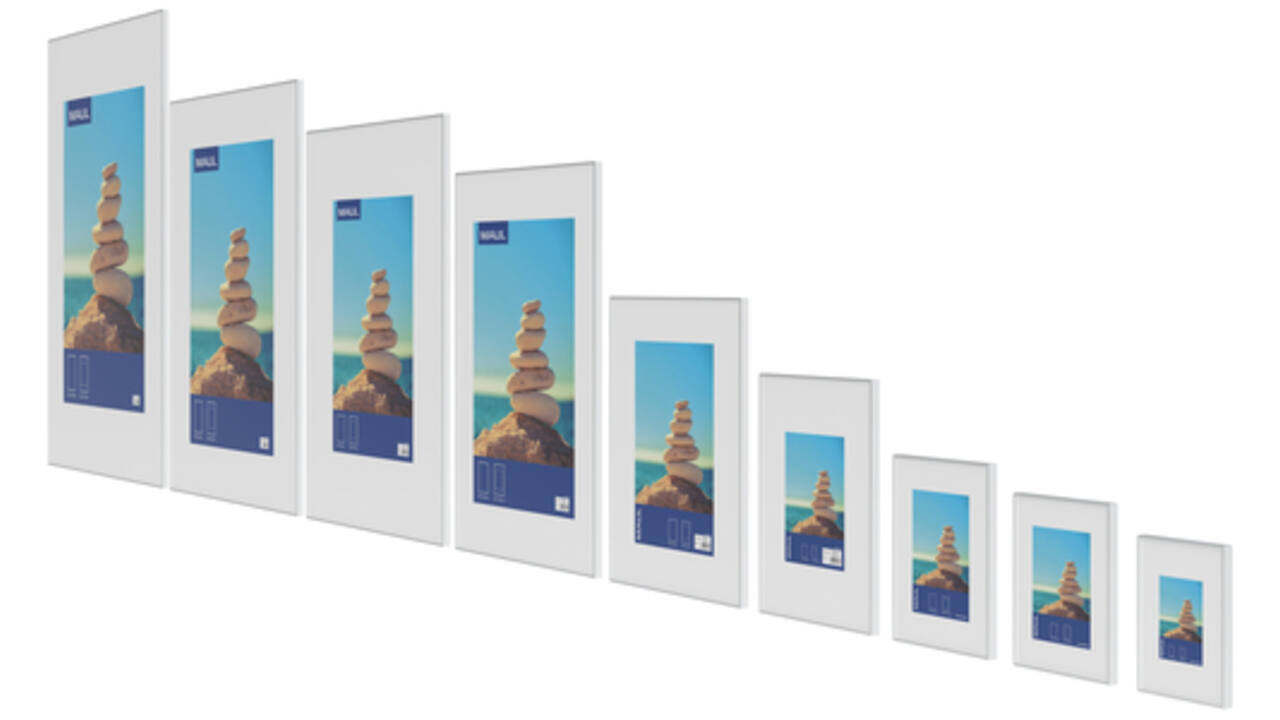 Fotolijst MAUL design 10x15cm aluminium frame zilver