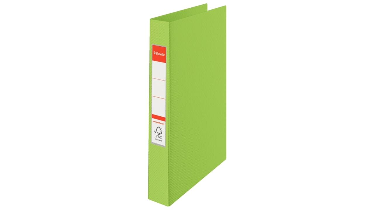 Ringband Esselte VIVIDA A4 42mm 30% gerecycled PP folie groen