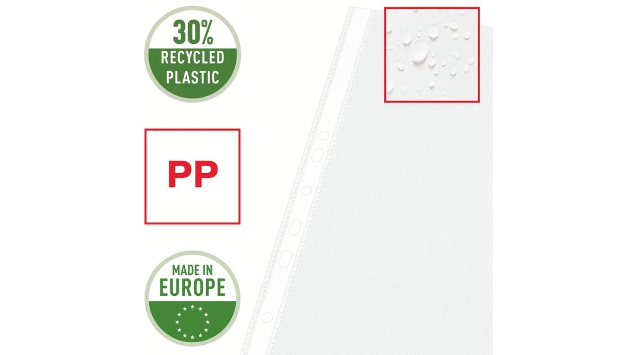 Showtas Esselte PP A3 recht 50 stuks
