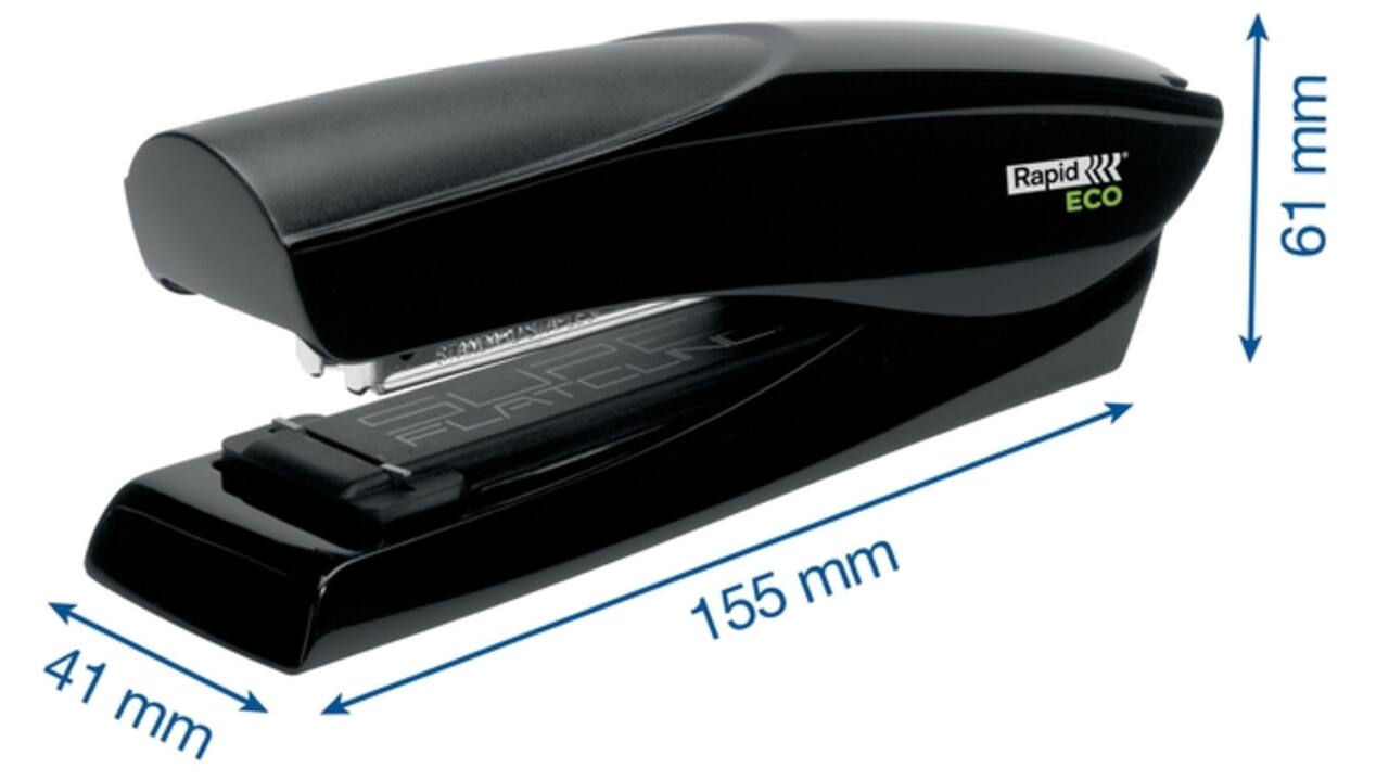 Nietmachine Rapid Fashion Eco full-strip 25 vel zwart