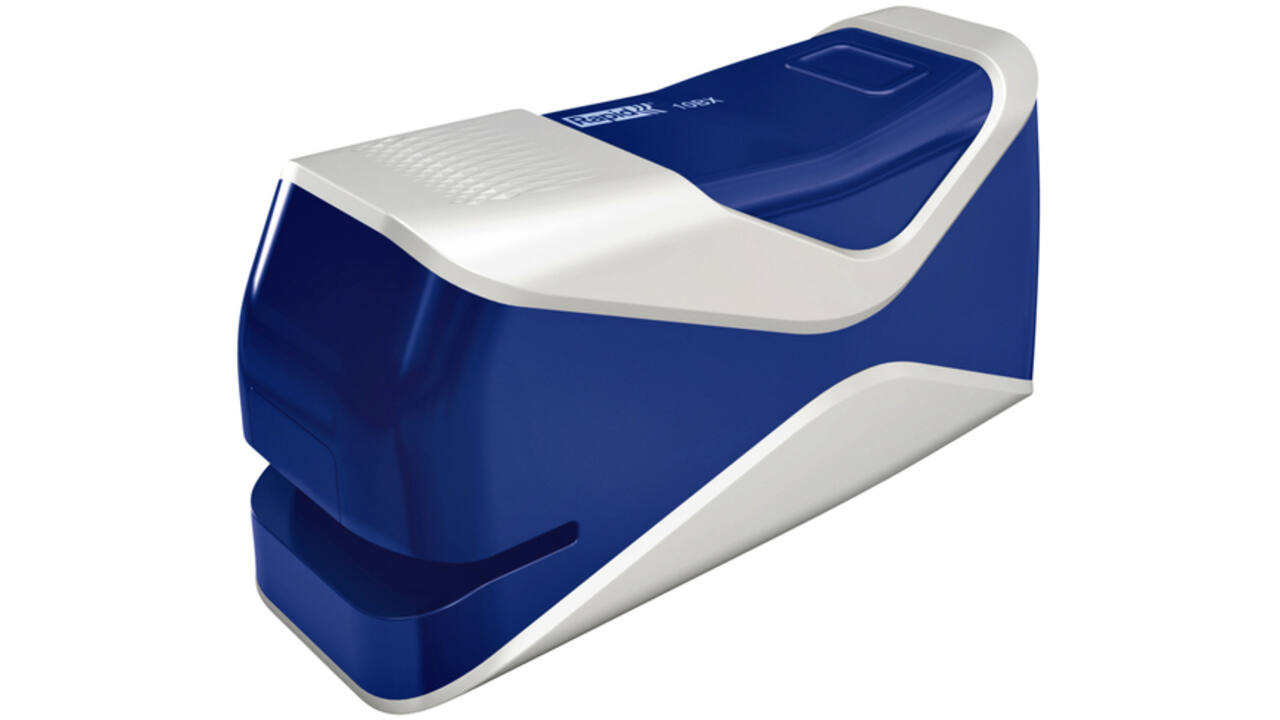 Nietmachine Rapid Elektrisch 10BX 10vel blauw/wit
