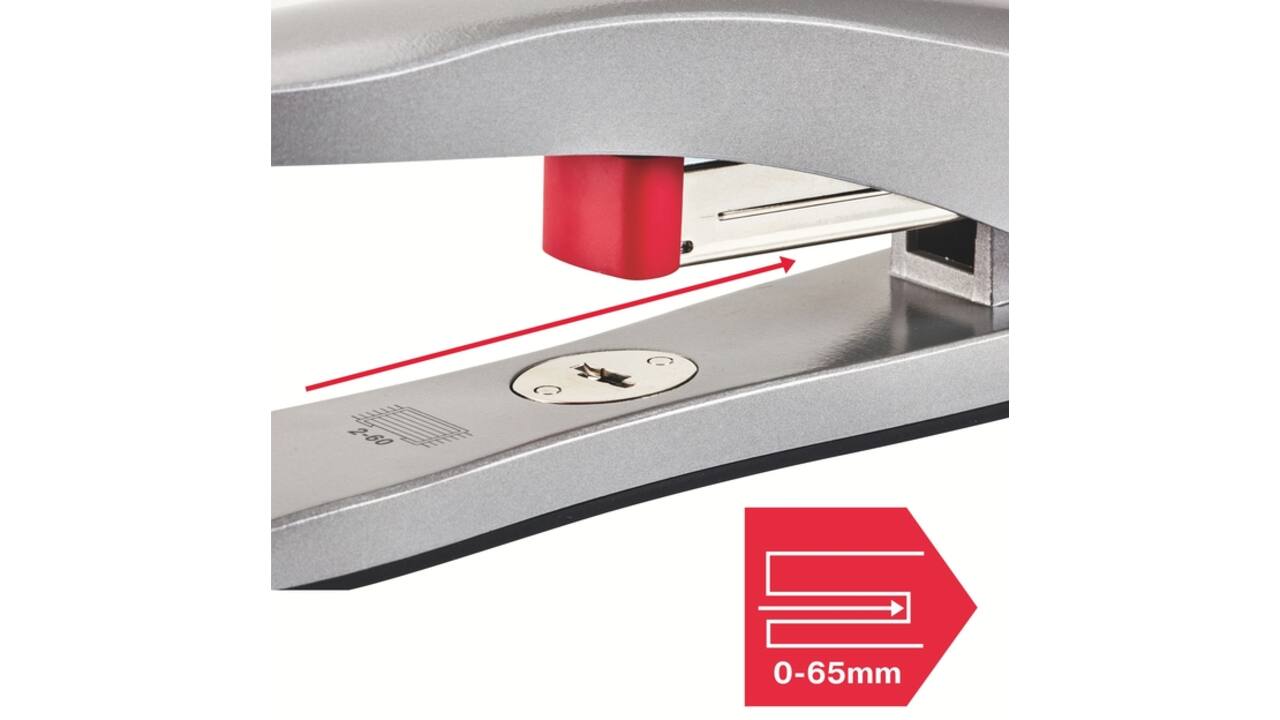 Blokhechter Rexel Odyssey max 60vel zilvergrijs