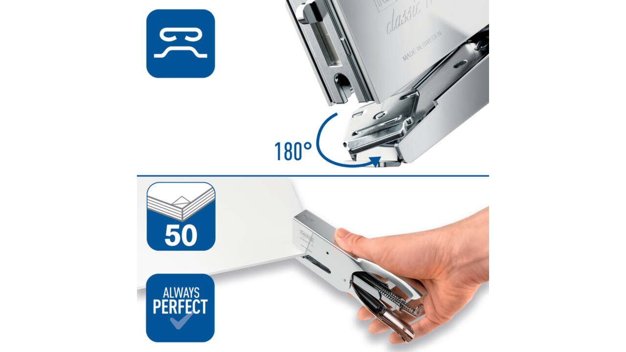 Niettang Rapid Classic K1 50 vel platium