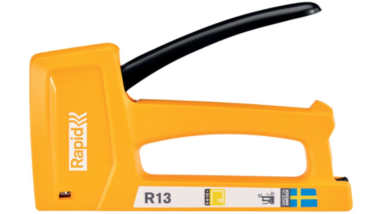 Nietpistool Rapid 13E 13/4-10 ABS geel blister
