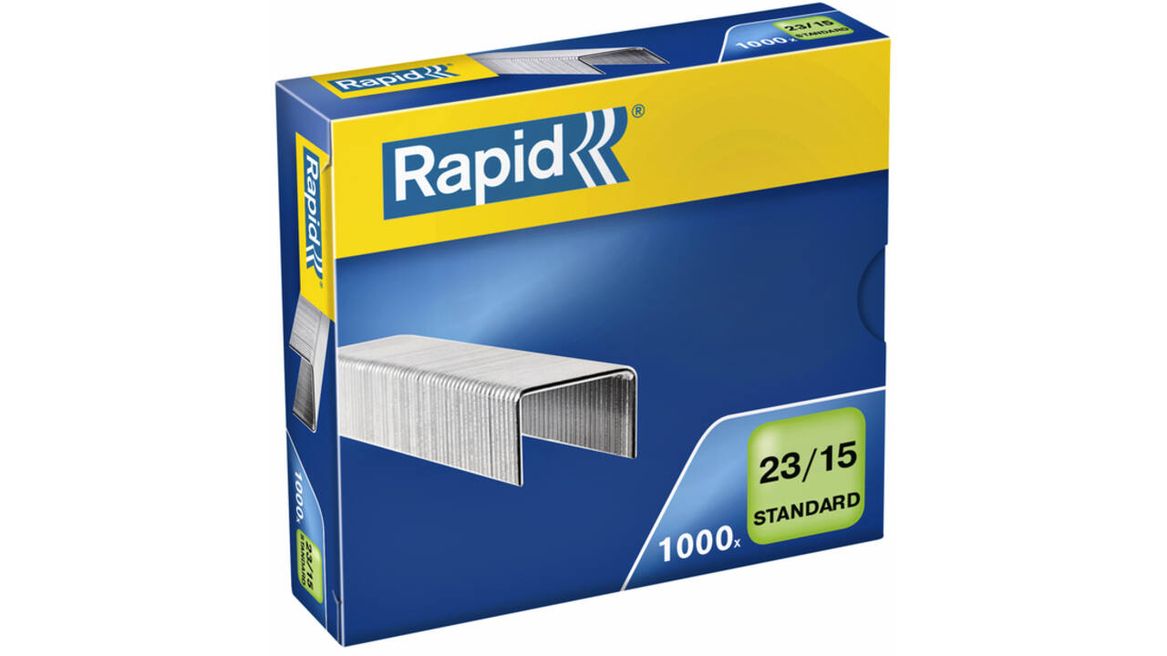 Nieten Rapid 23/15 gegalvaniseerd standaard 1000 stuks