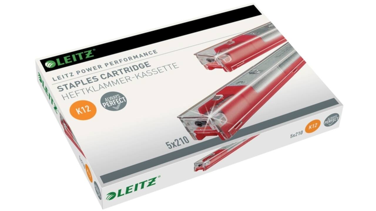 Nieten Leitz cassette K12 26/12 verzinkt 1050 stuks