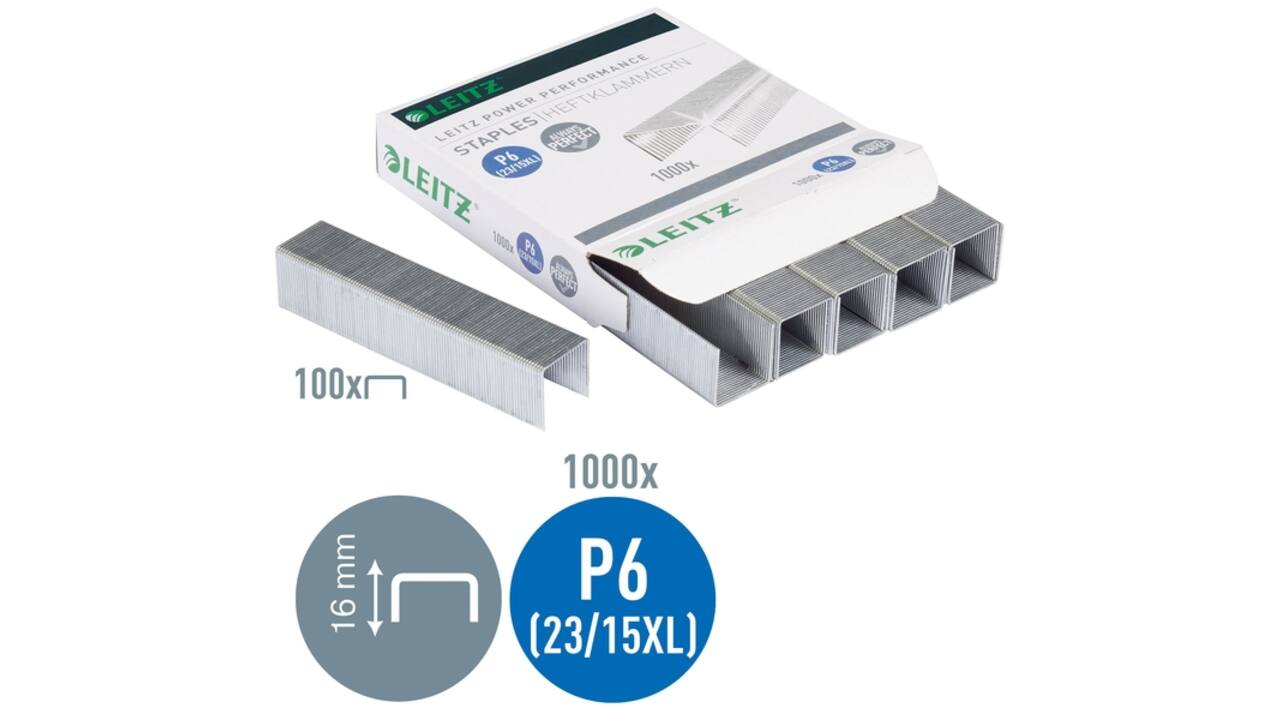 Nieten Leitz P6 23/15XL 1000 stuks