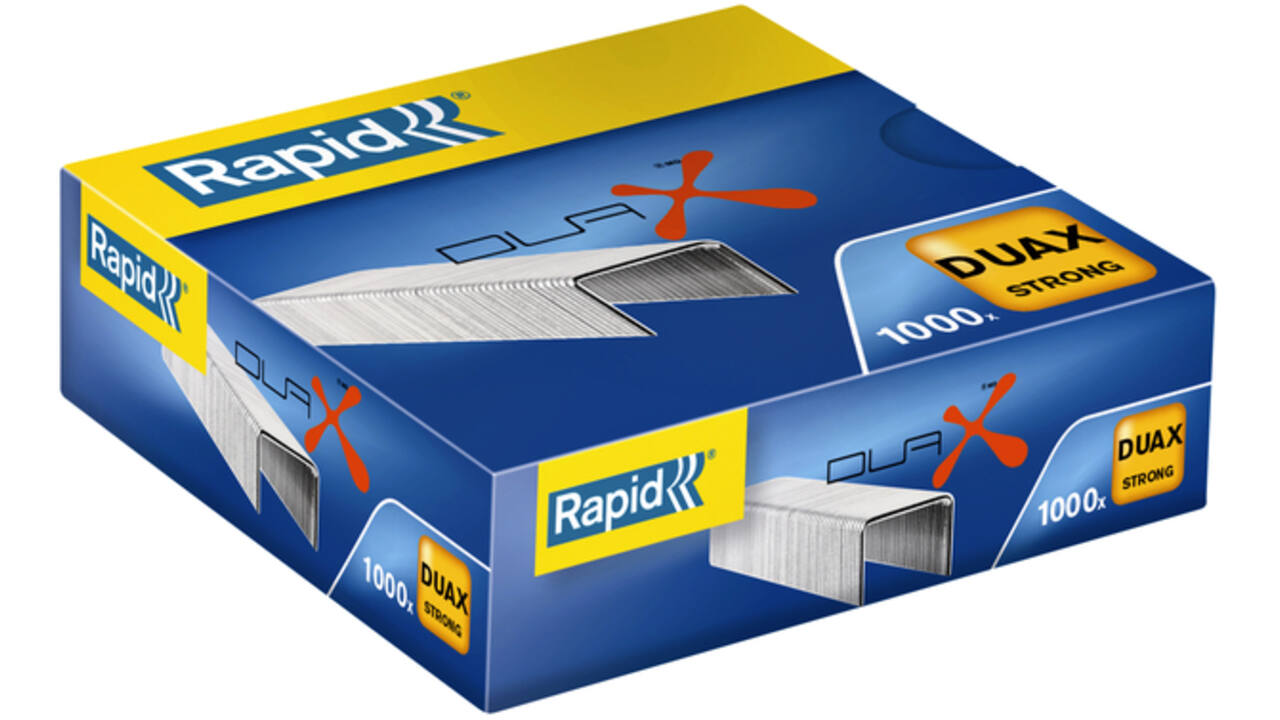 Nieten Rapid Duax gegalvaniseerd strong 1000 stuks