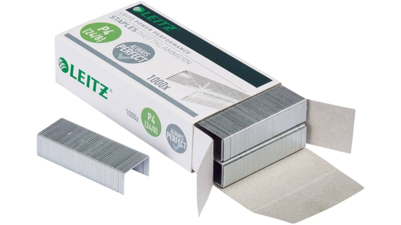 Nieten Leitz 24/8 verzinkt 1000 stuks