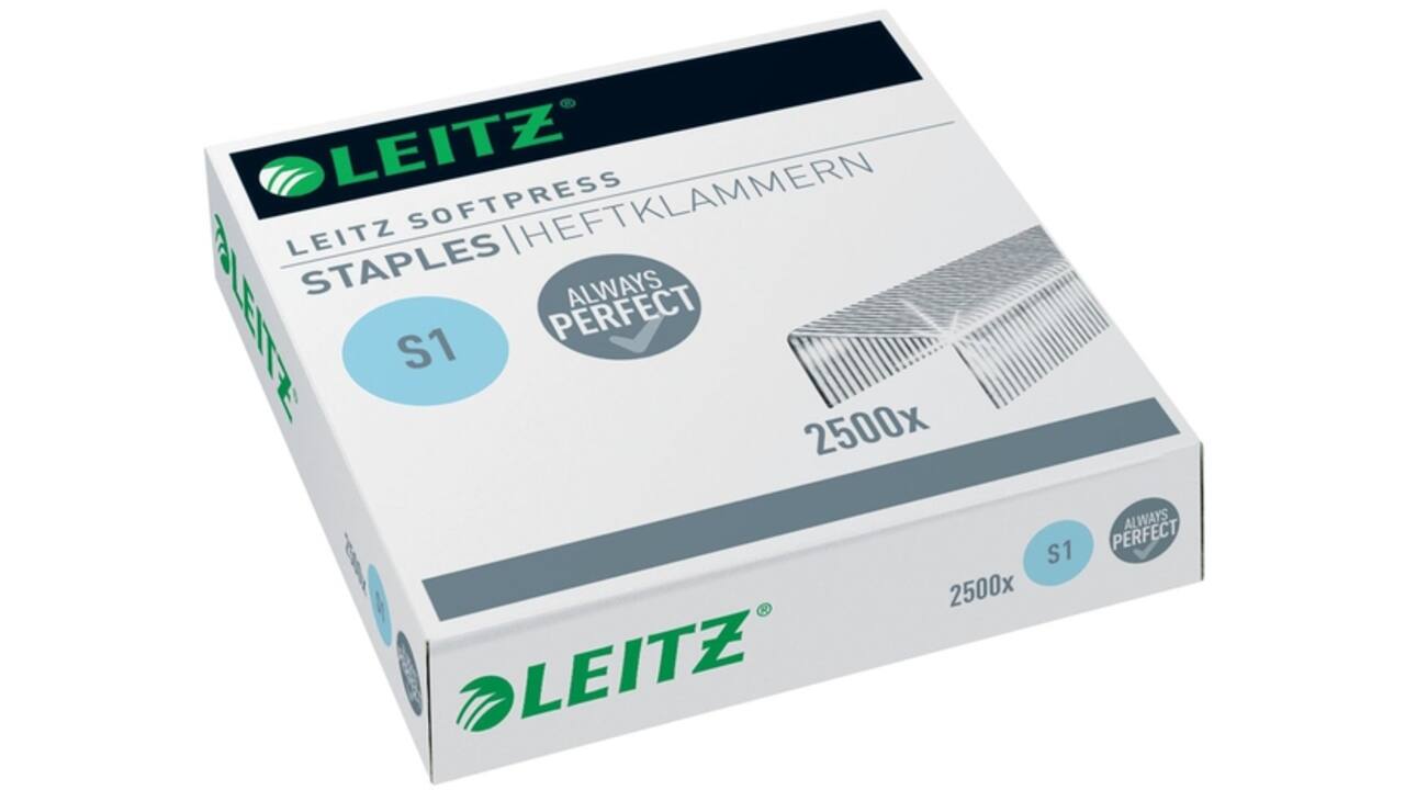 Nieten Leitz S1 Softpress verzinkt 2500 stuks