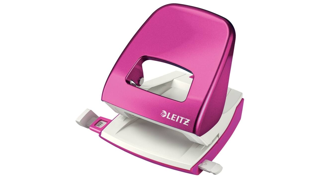 Perforator Leitz WOW 5008 NeXXt metaal 30 vel roze