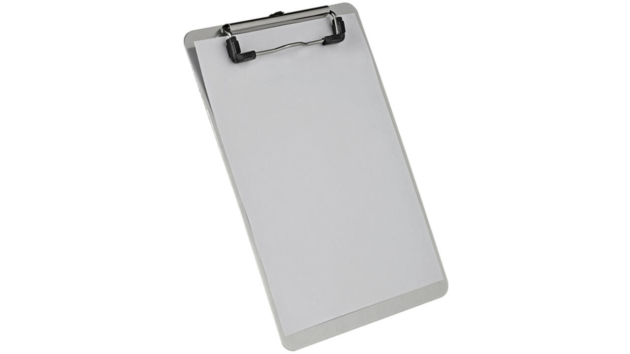 Klembord MAUL A5 staand aluminium