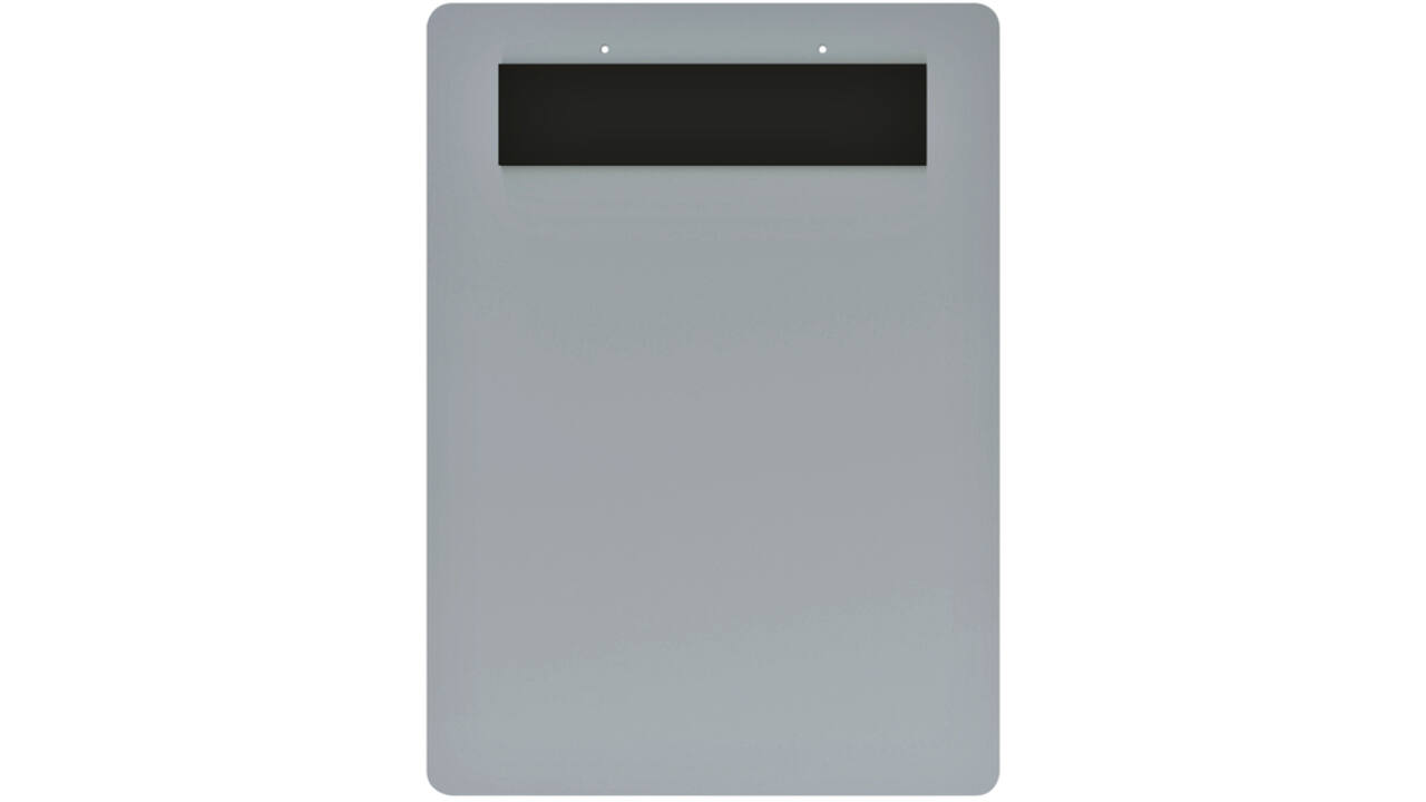 Klembord MAUL A4 staand met magneetstrip aluminium