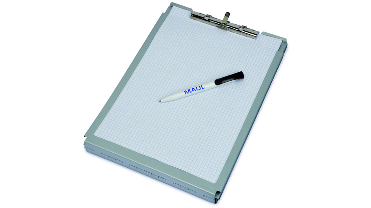 Klembordkoffer MAUL Case A4 topopening aluminium