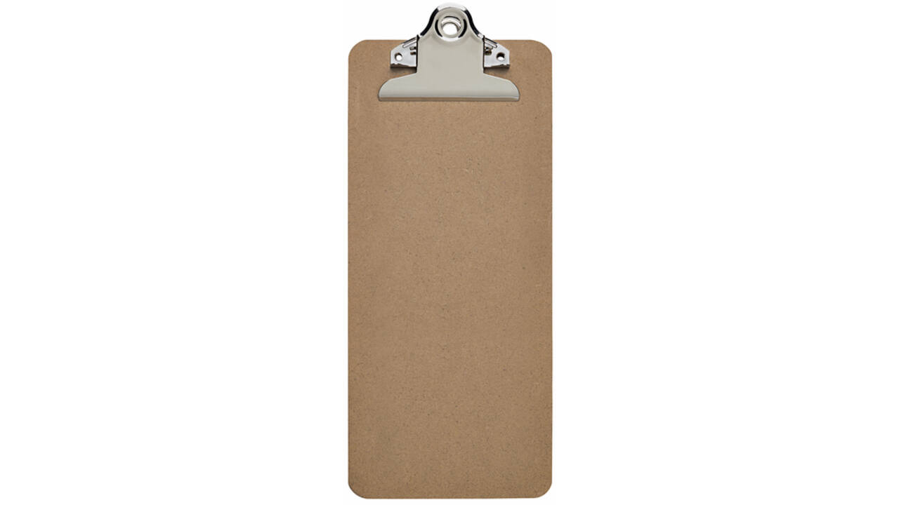 Klembord MAUL Classic Bill staand 28x11.5cm hardboard