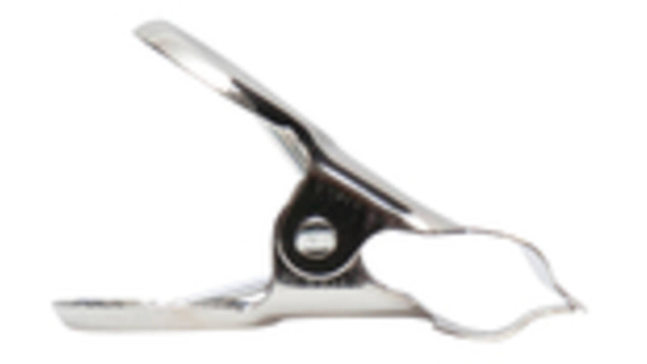 Papierklem MAUL Bulldog 30mm capaciteit 10mm zilver
