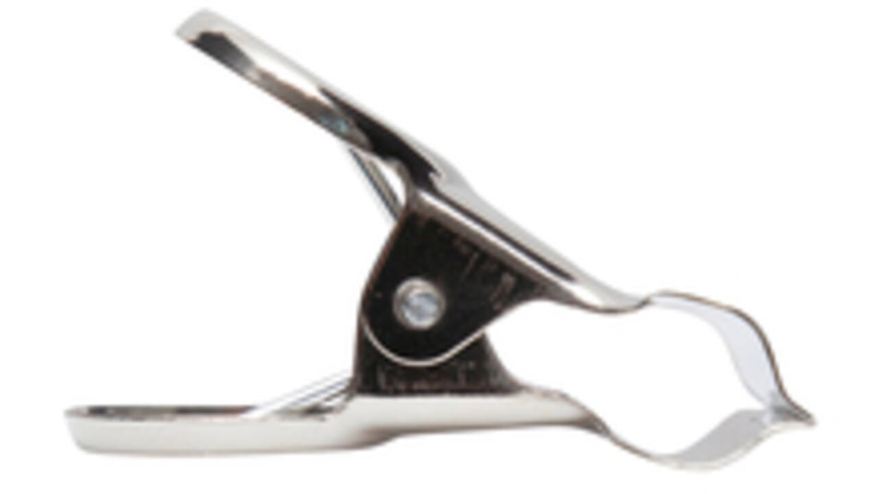 Papierklem MAUL Bulldog 50mm capaciteit 20mm zilver
