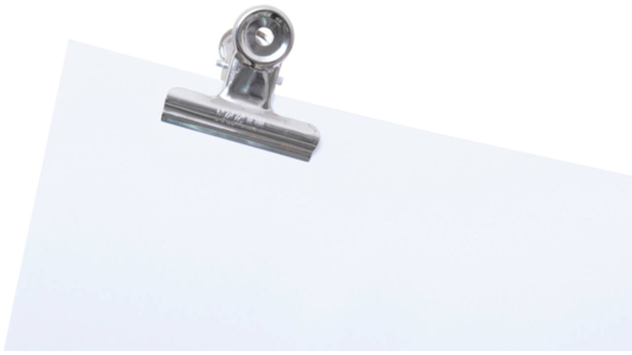 Papierklem MAUL Bulldog 50mm capaciteit 20mm zilver