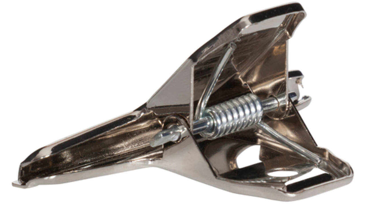Papierklem MAUL Pro 75mm capaciteit 20mm zilver