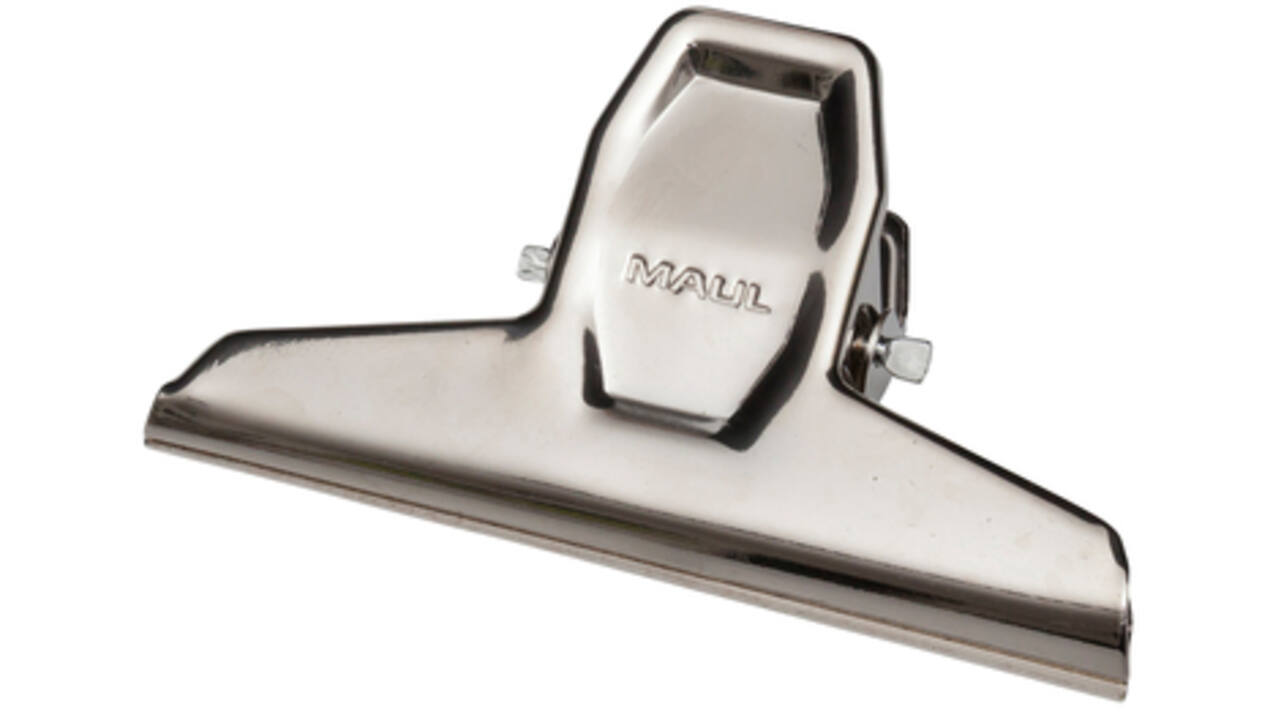 Papierklem MAUL Pro 95mm capaciteit 25mm zilver