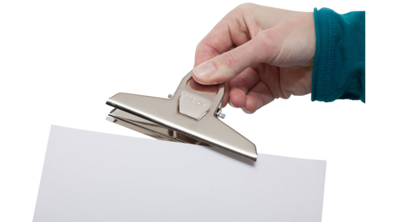 Papierklem MAUL Pro 125mm capaciteit 30mm blister à 2 stuks