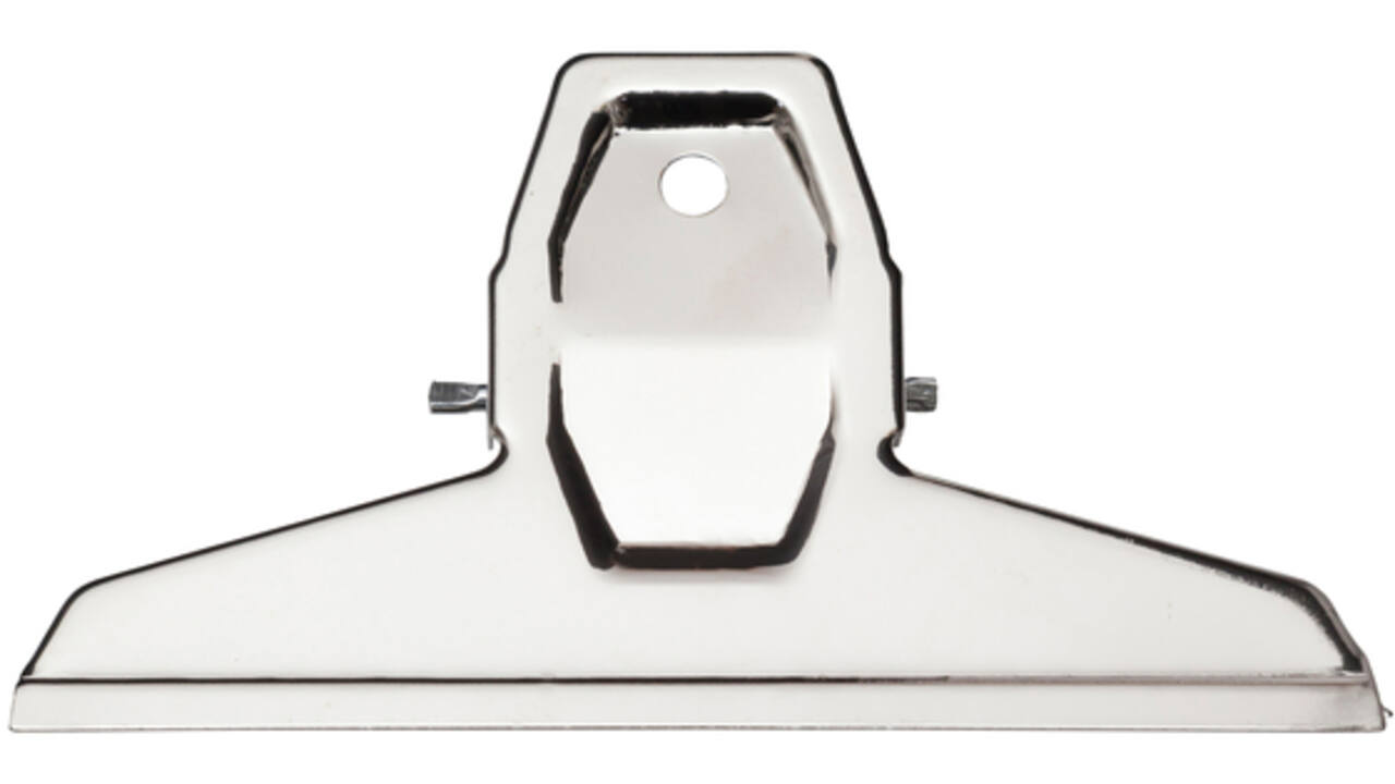 Papierklem MAUL Pro 125mm capaciteit 30mm blister à 2 stuks