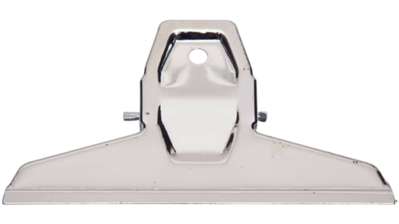 Papierklem MAUL Pro 125mm capaciteit 30mm zilver
