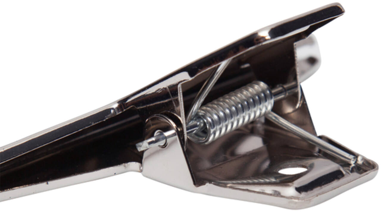 Papierklem MAUL Pro 125mm capaciteit 30mm zilver
