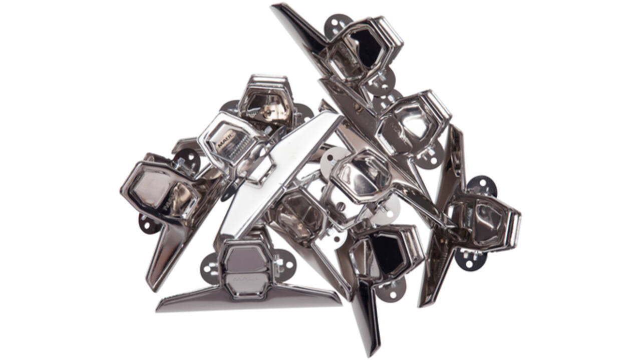 Papierklem MAUL Pro 125mm capaciteit 20mm zilver