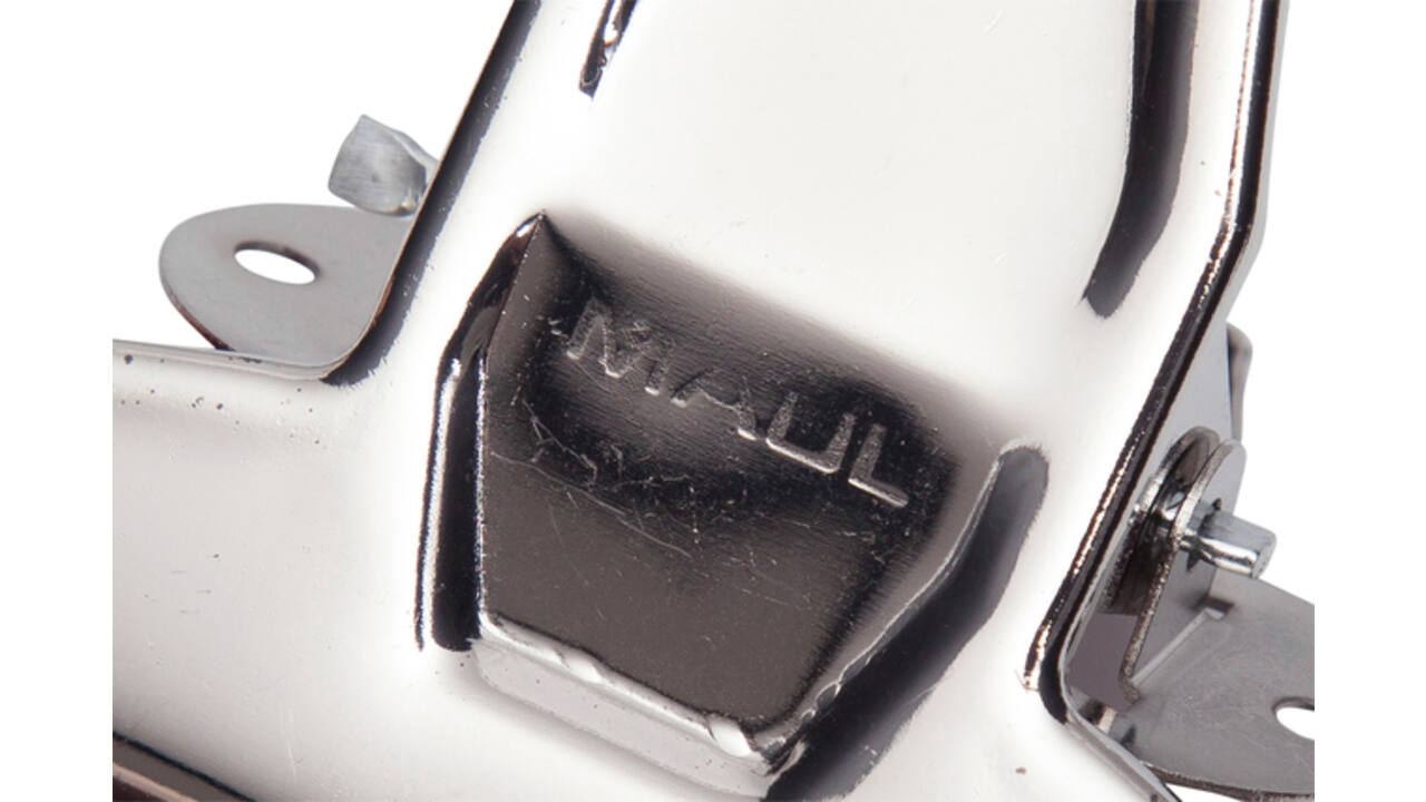 Papierklem MAUL Pro 125mm capaciteit 20mm zilver