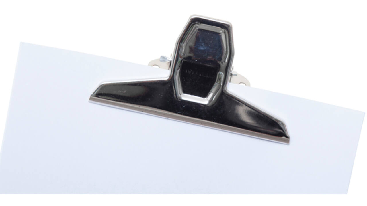 Papierklem MAUL Pro 125mm capaciteit 20mm zilver