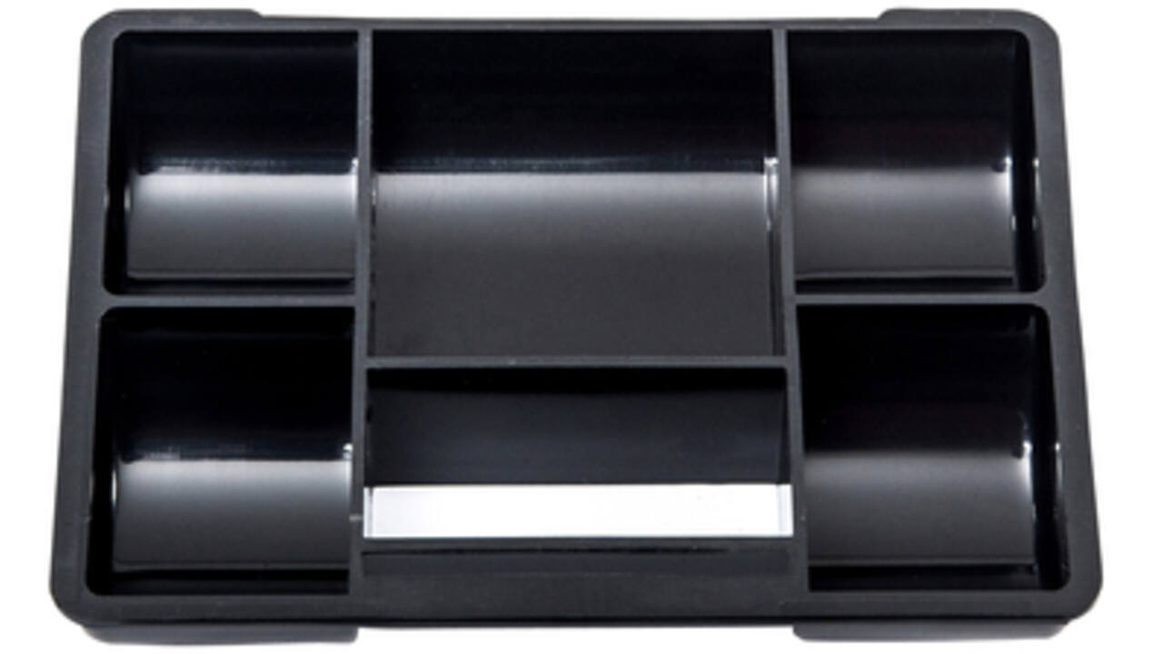 Geldkist MAUL met muntgleuf en slot 125x95x60mm rood