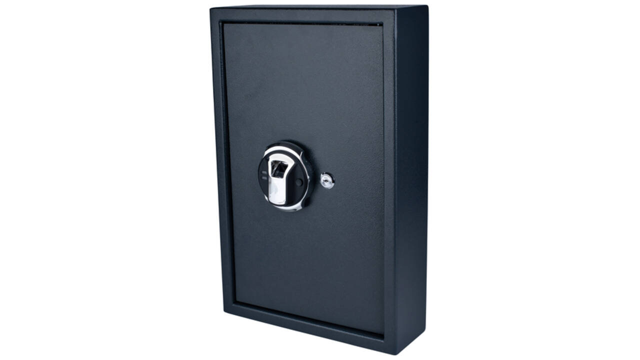 Sleutelkast Pavo high security met fingerprintslot 50 haken 550x400x100mm