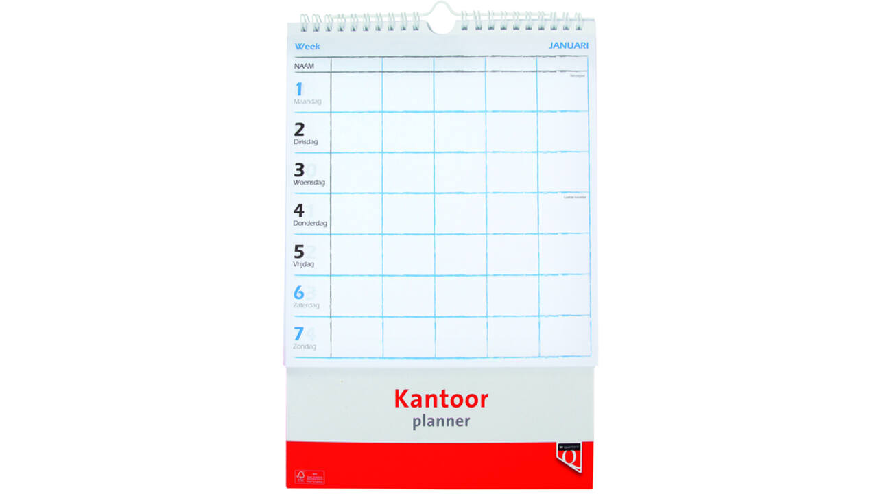 Kantoorplanner 2026 Quantore