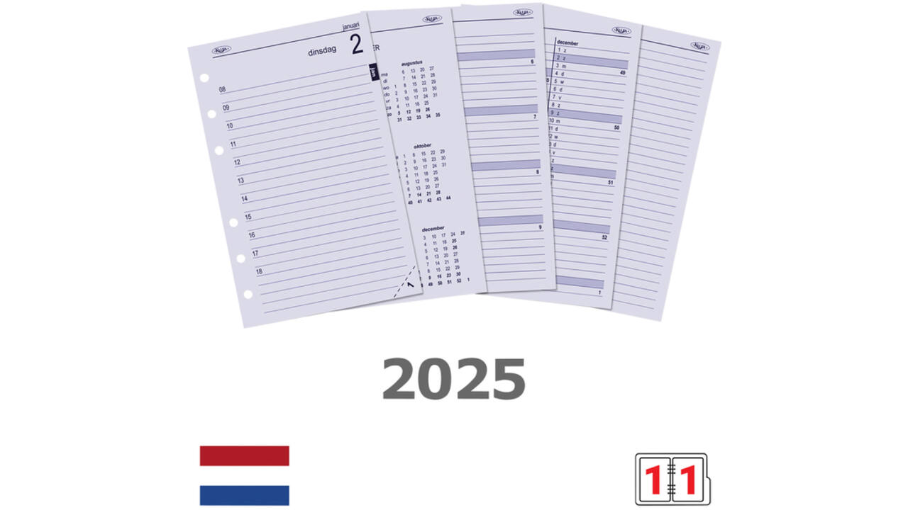 Agendavulling 2026 Kalpa Senior 1dag/1pagina