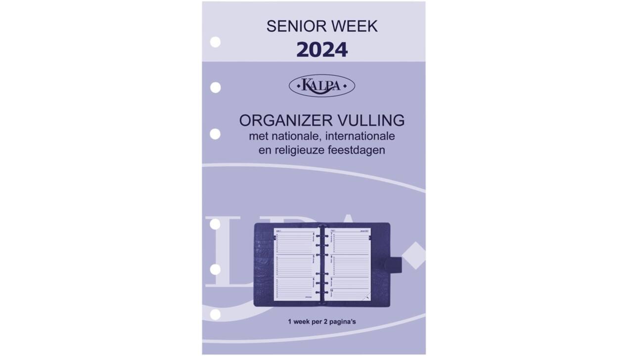 Agendavulling 2026 Kalpa Senior 7dagen/2pagina's