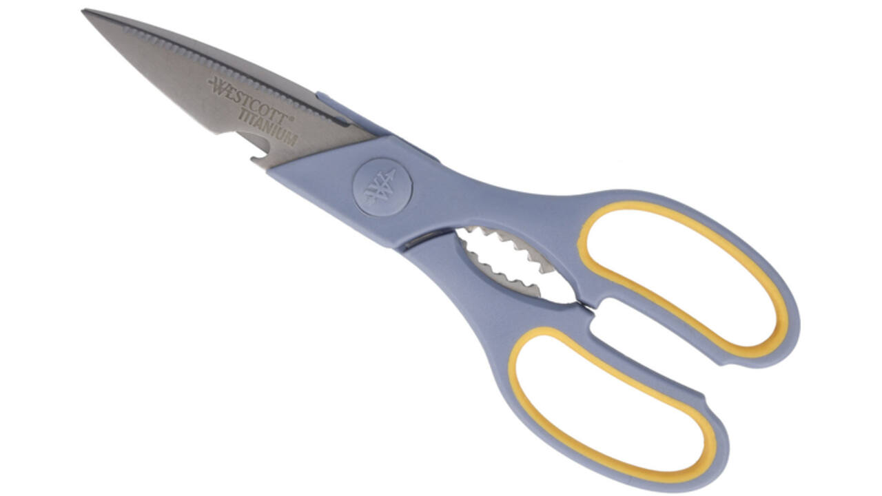 Kantoorschaar Westcott 210mm met softgrip titanium