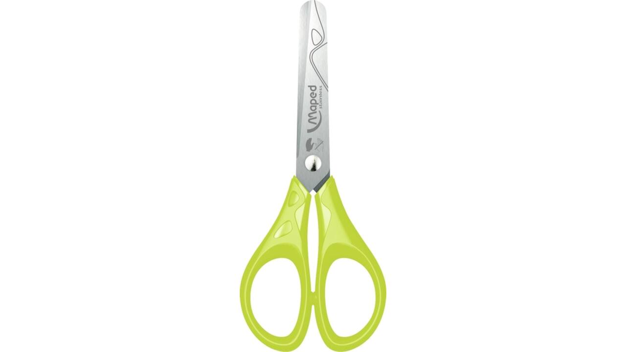 Schaar Maped Essentials 13cm links display á 10 stuks assorti