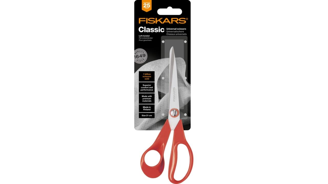 Schaar Fiskars 210mm universeel linkshandig
