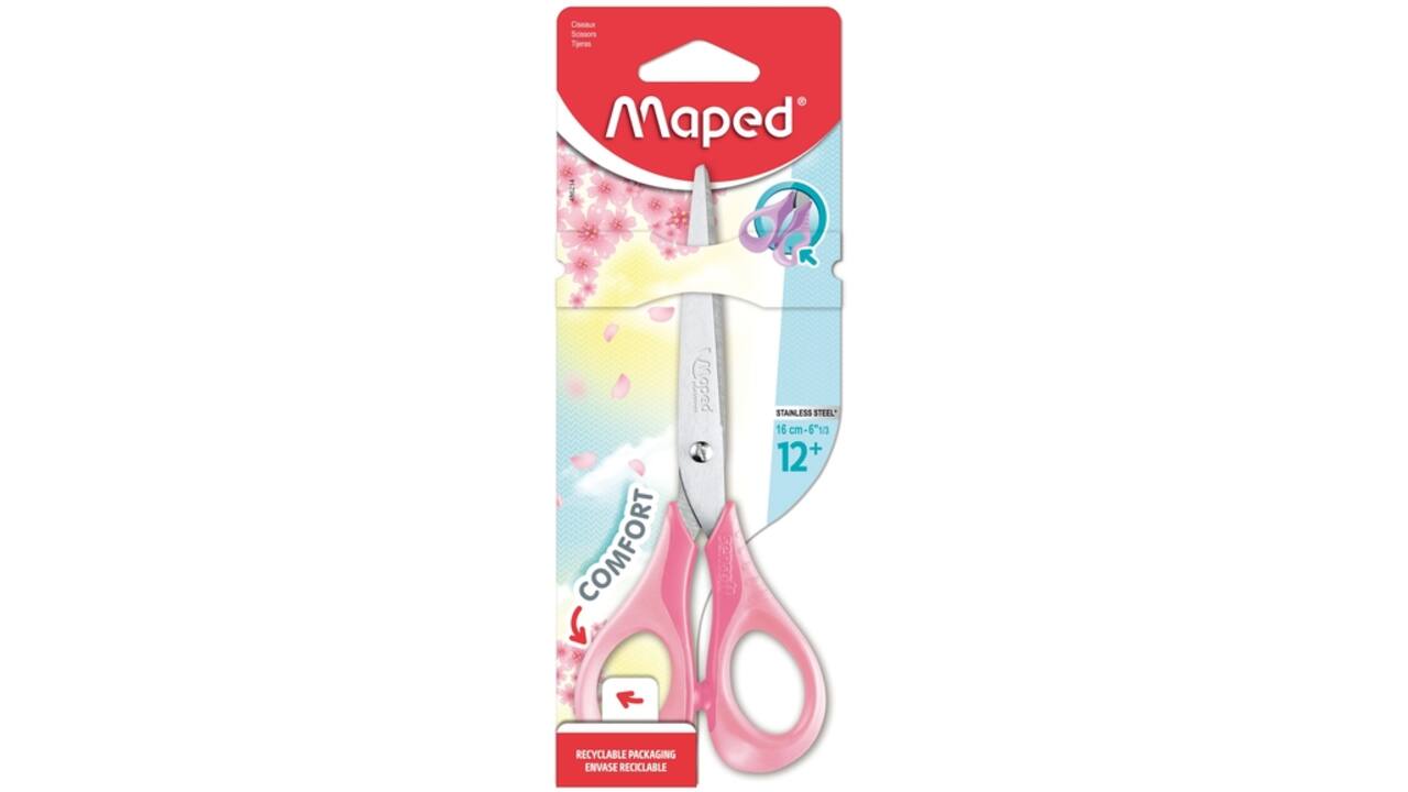 Schaar Maped Sensoft 16cm pastel assorti