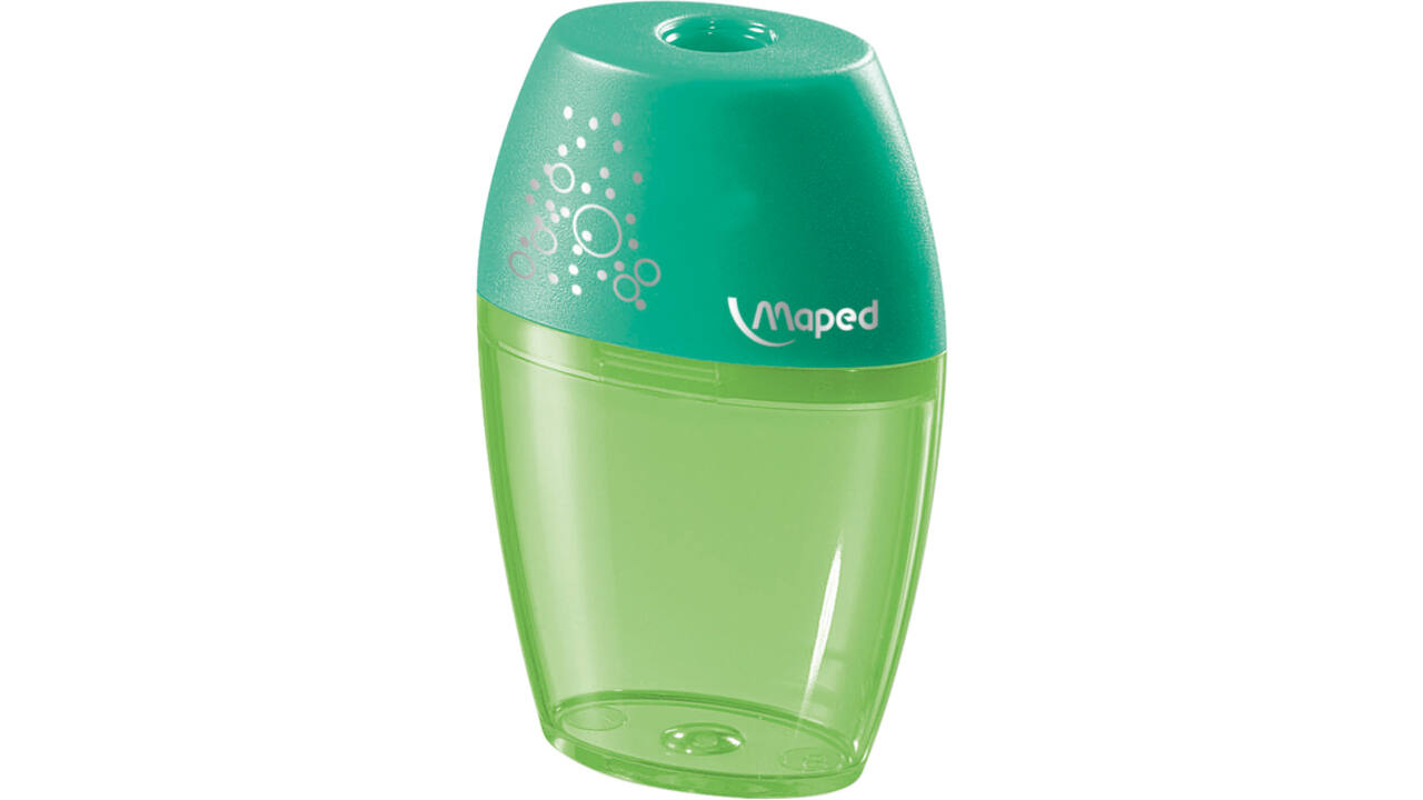 Puntenslijper Maped Shaker 1-gaats display á 25 stuks assorti